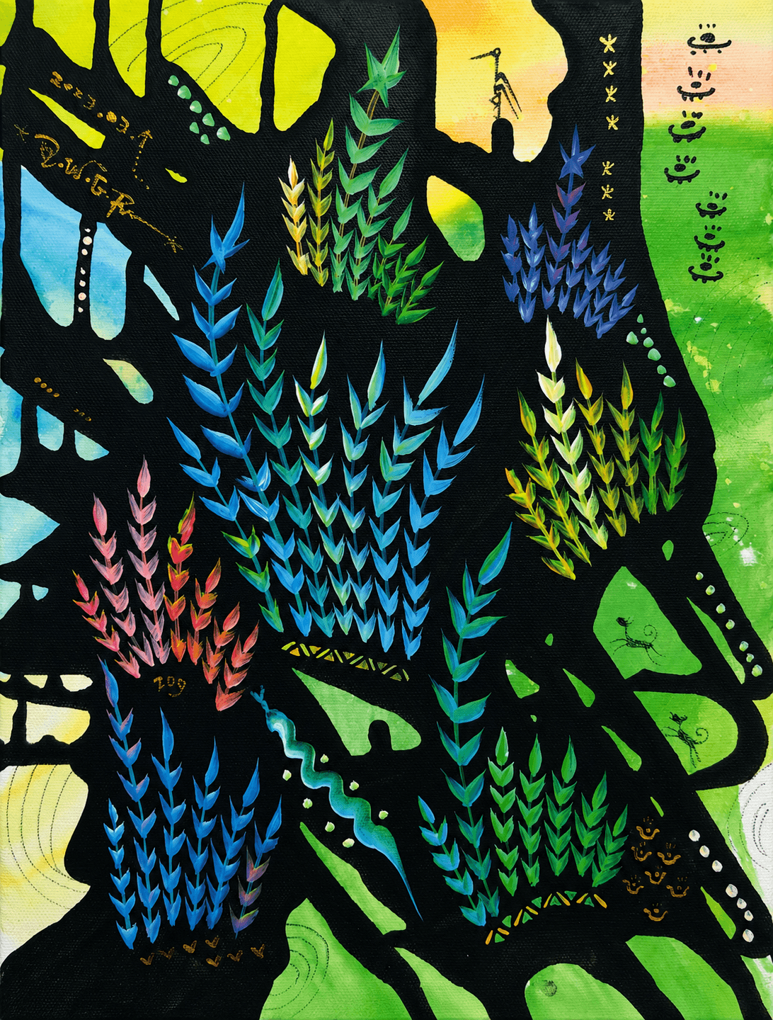 Plant Inspiration 209 — Hallucination by Wang, Guo-Ren